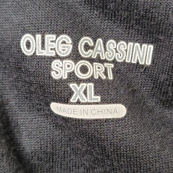 VTG Oleg Cassini Sport Women's Top XL Velour Studded Outdoors Winter Skiwear - Picture 4 of 9